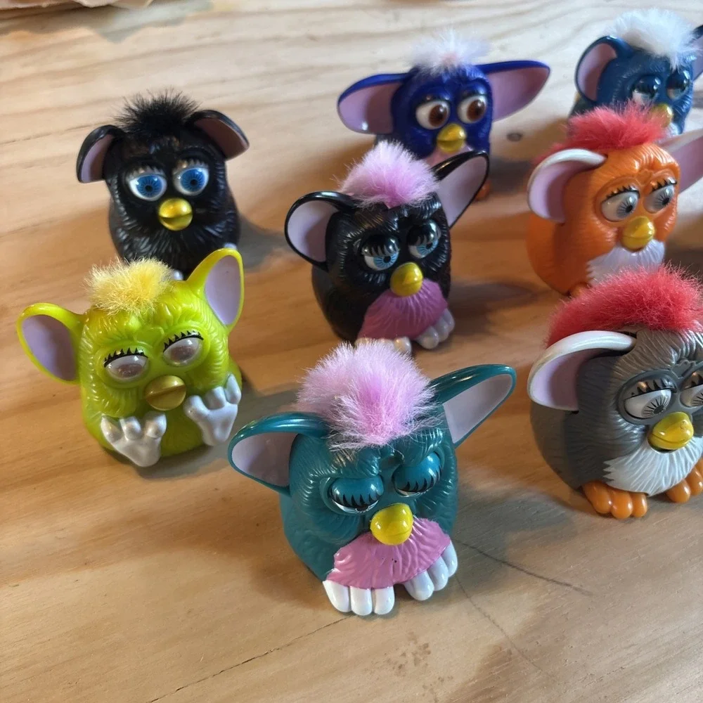 Furby McDonald's‎ Happy Meal Toys Collectible Figurines Lot of 12 Vintage 1998